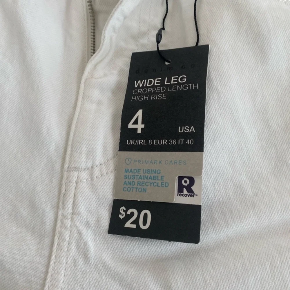 Primark Women's White Straight Leg Jeans - Picture 3 of 4
